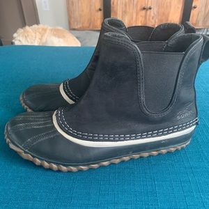 SOREL Out & About Chelsea Boot Leather Waterproof